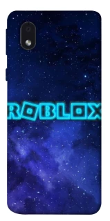 Чохол на Samsung Galaxy M01 Core / A01 Core Roblox Space Logo Blue фото 1 з 1