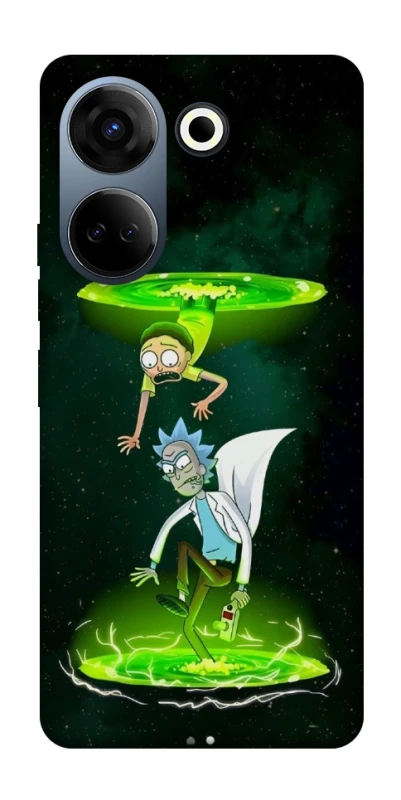 Чохол на TECNO Camon 20 Pro (CK7n) Rick and Morty фото 1 з 1