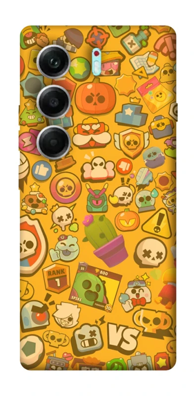 Чохол на Tecno Camon 40 Pro Brawl Stars ver.6 фото 1 з 1