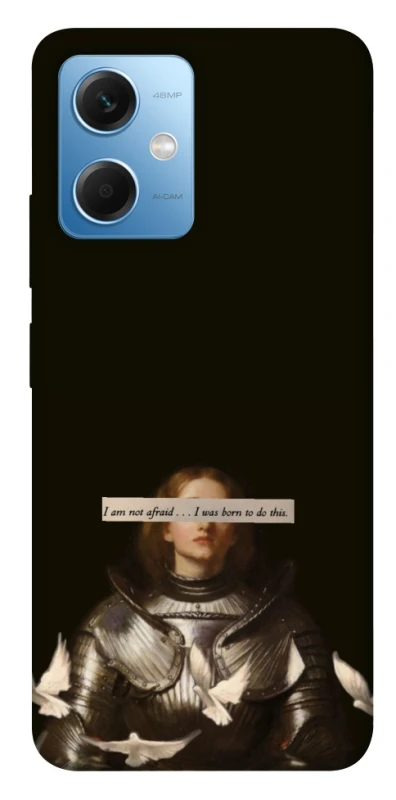 Чехол на Xiaomi Redmi Note 12 5G Not afraid фото 1 из 1