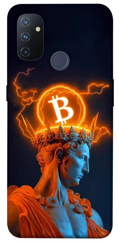 Чехол на OnePlus Nord N100 Bitcoin God фото 1 из 1