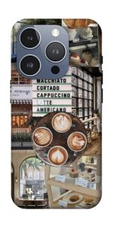Чохол на Apple iPhone 16 Pro Coffee collage ver.5 фото 1 з 1