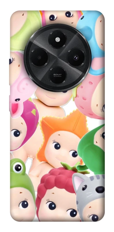 Чохол на Xiaomi Redmi A3 Pro Fruit-Zoo Kaleidoscope фото 1 з 1