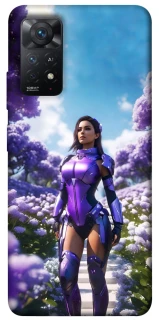 Чохол на Xiaomi Redmi Note 12 Pro 4G Cyber space girl ver.4 фото 1 з 1