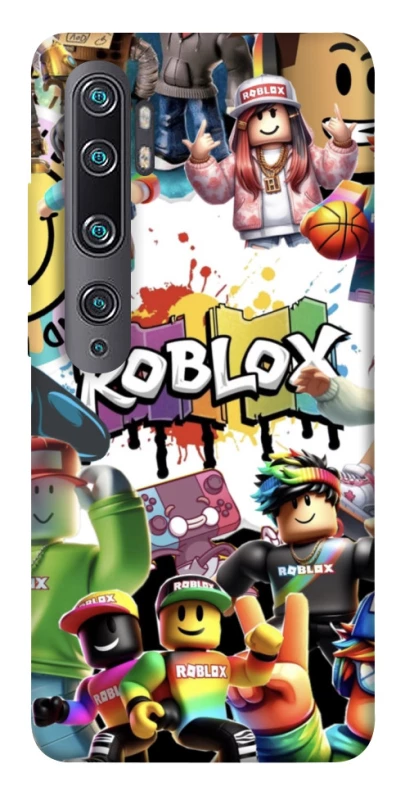 Чохол на Xiaomi Mi Note 10 / Note 10 Pro / Mi CC9 Pro Roblox Characters Collage фото 1 з 1