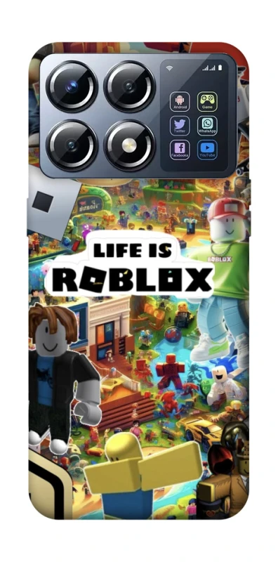 Чохол на Xiaomi POCO X8 Pro Life is Roblox фото 1 з 1