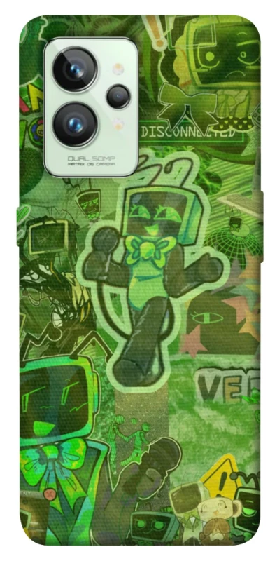 Чохол на Realme GT2 Dandysworld tv green theme фото 1 з 1
