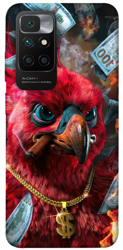 Чехол на Xiaomi Redmi 10 Попугай фото 1 из 1
