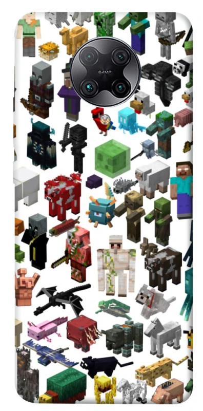 Чохол на Xiaomi Redmi K30 Pro / Poco F2 Pro Minecraft v4 фото 1 з 1