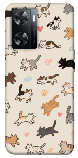 Чехол на Oppo A57s Cat style ver.2 фото 1 из 1
