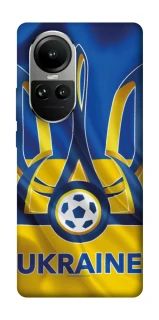 Чехол на Oppo Reno 10 Футбольный Герб v3 фото 1 из 2