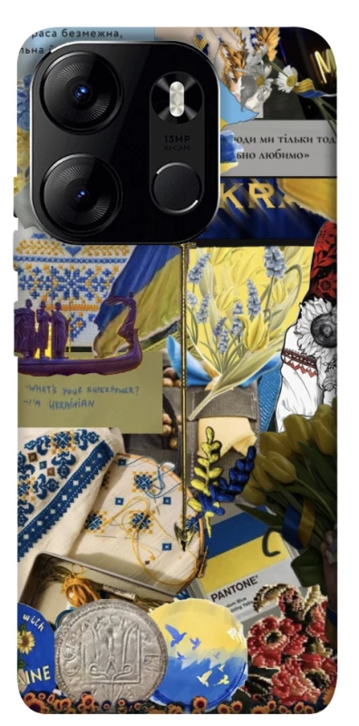 Чехол на Tecno Spark Go 2023 Ukraine style ver.7 фото 1 из 1