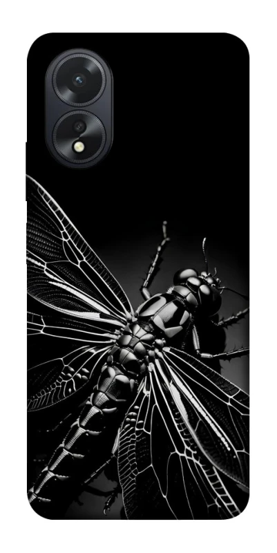 Чохол на Oppo A18 Black dragonfly фото 1 з 1
