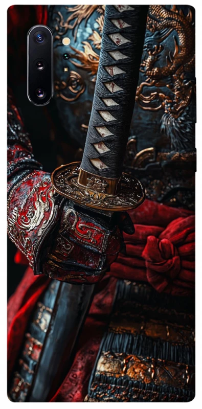 Чехол на Samsung Galaxy Note 10 Plus samurai фото 1 из 1