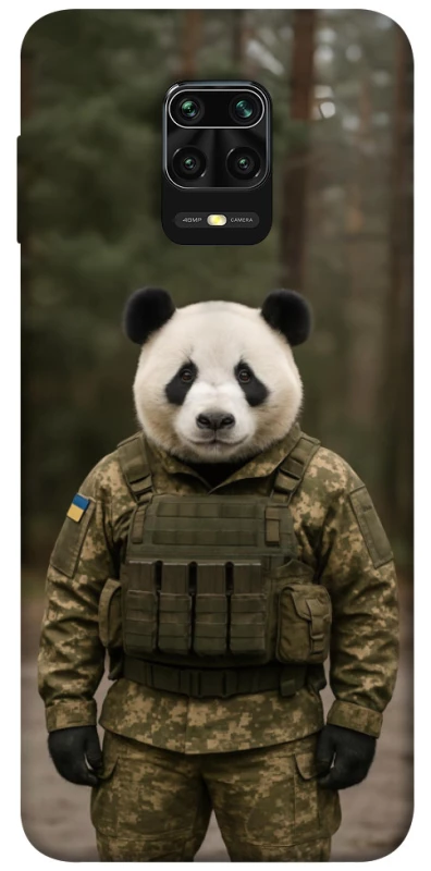 Чохол на Xiaomi Redmi Note 9s / Note 9 Pro / Note 9 Pro Max Панда захисник фото 1 з 1