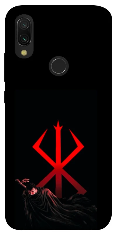 Чохол на Xiaomi Redmi 7 Berserk Red Logo фото 1 з 1