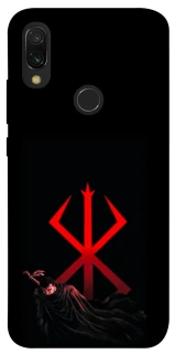 Чохол на Xiaomi Redmi 7 Berserk Red Logo фото 1 з 1