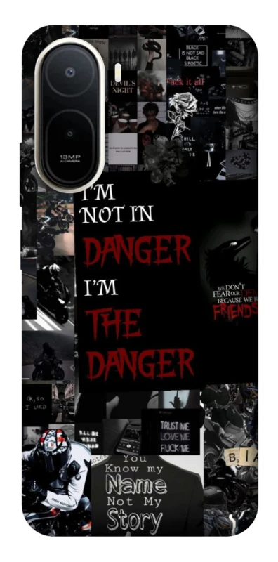 Чохол на Xiaomi Redmi A7 Pro 4G Danger collage фото 2 з 2