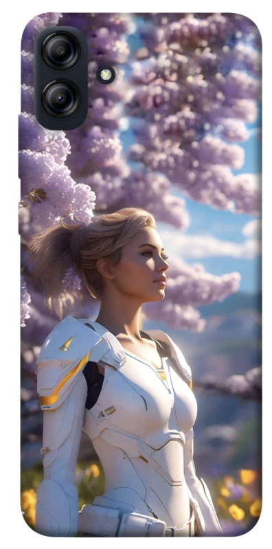 Чохол на Samsung Galaxy A04e Cyber space girl ver.1 фото 1 з 1