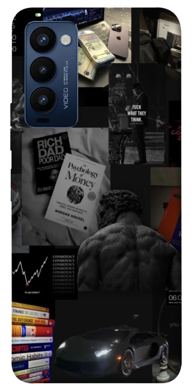 Чехол на TECNO Camon 18 Rich and young фото 1 из 1