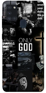 Чохол на Samsung Galaxy A21s Only God фото 1 з 1