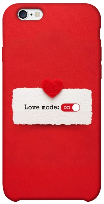 Чохол на Apple iPhone 6/6s (4.7") Love Mode ON фото 1 з 1