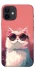 Чохол на Apple iPhone 12 mini (5.4") Сat with glasses фото 1 з 1