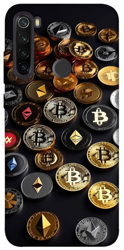 Чехол на Xiaomi Redmi Note 8T Many coins фото 1 из 1