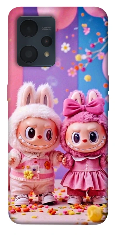 Чехол на Realme 9 4G / 9 Pro+ Labubu twins ver.2 фото 1 из 1