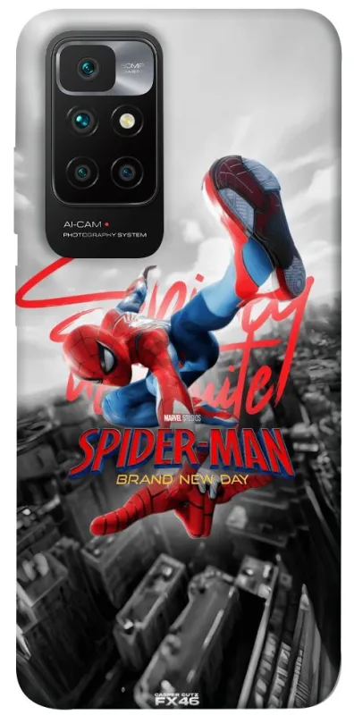 Чехол на Xiaomi Redmi 10 Spider Man ver.1 фото 1 из 1