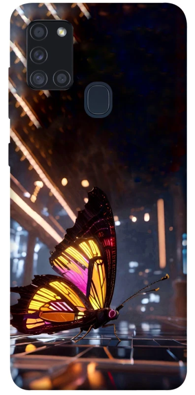 Чехол на Samsung Galaxy A21s Cyber butterfly фото 1 из 1