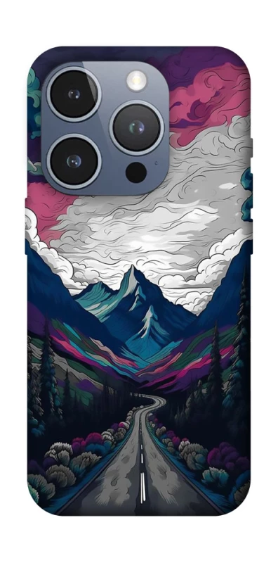 Чехол на Apple iPhone 16 Pro Нарисованные горы фото 1 из 1