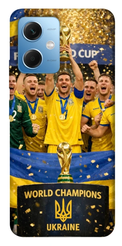Чехол на Xiaomi Redmi Note 12 5G UA-Football ver.5 фото 1 из 1