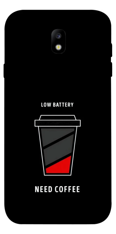 Чехол на Samsung J730 Galaxy J7 (2017) Low battery фото 1 из 1