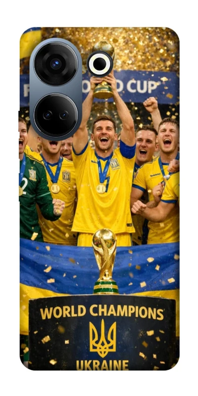 Чохол на TECNO Camon 20 Pro (CK7n) UA-Football ver.5 фото 1 з 1
