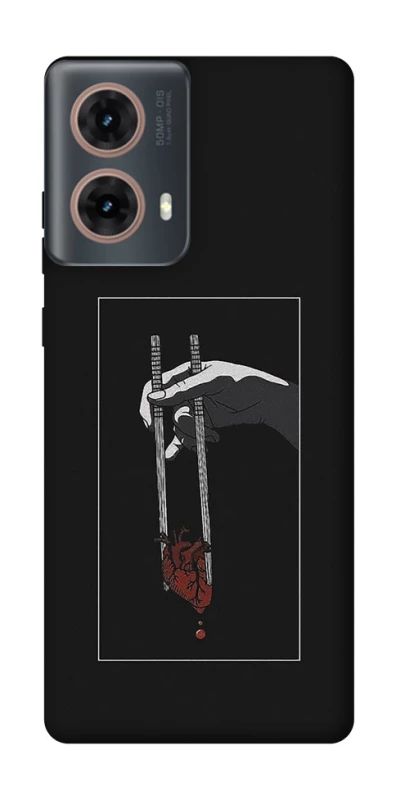 Чохол на Motorola Moto G85 Палички серцеїда фото 1 з 1