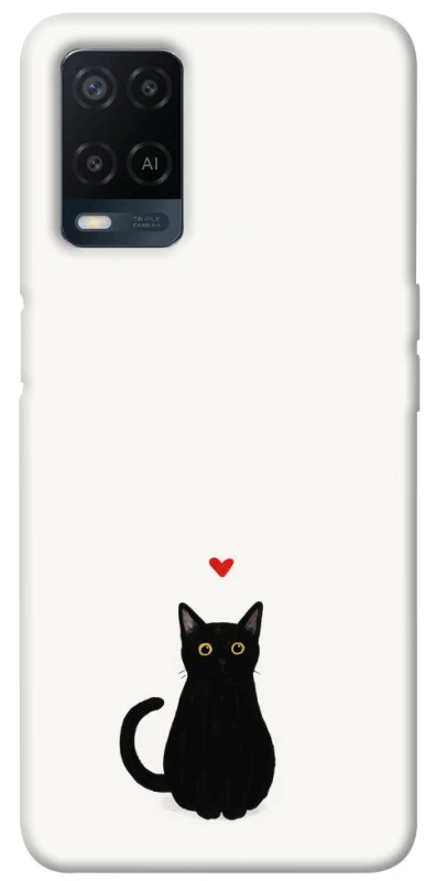 Чохол на Oppo A54 4G cat in love фото 1 Чохол на Oppo A54 4G cat in love фото 1 з 1