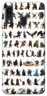 Чехол на Samsung Galaxy A20 / A30 Character Selection фото 1 из 1