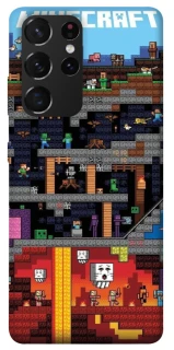 Чохол на Samsung Galaxy S21 Ultra Minecraft фото 1 з 1