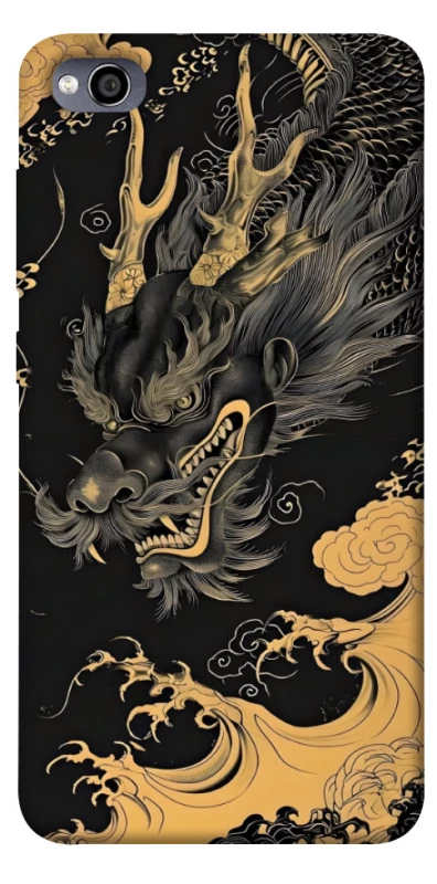 Чохол на Xiaomi Redmi 4a gold dragon фото 1 з 1