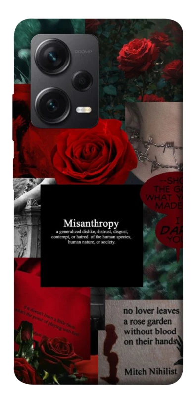 Чехол на Xiaomi Redmi Note 12 Pro+ 5G Misanthropy фото 1 из 1