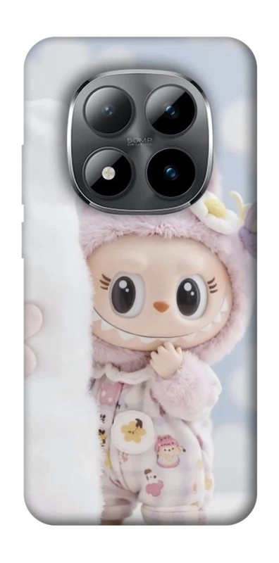 Чохол на Xiaomi Redmi Note 15 Pro 5G Labubu Happy фото 1 з 1