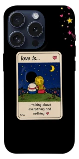 Чехол на Apple iPhone 15 Pro (6.1") Love is ver.6 фото 1 из 1