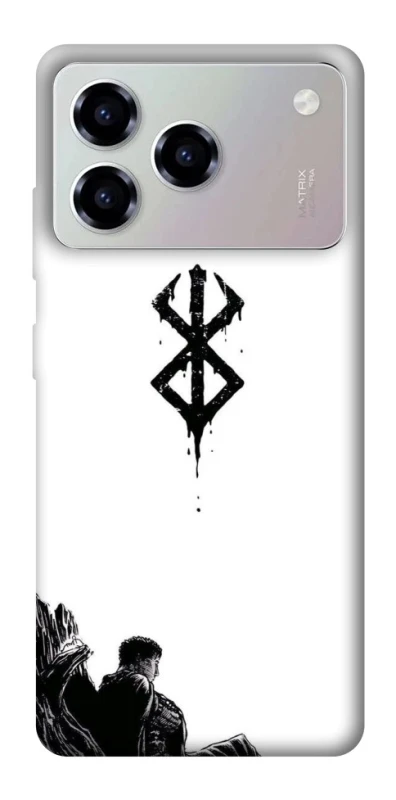 Чохол на ZTE Blade A76 berserk white фото 1 з 1