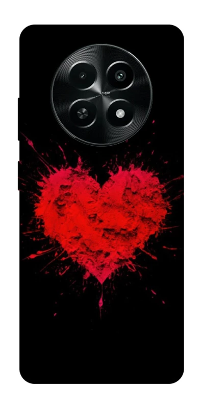 Чехол на Realme Narzo 70x Splash heart фото 1 из 1
