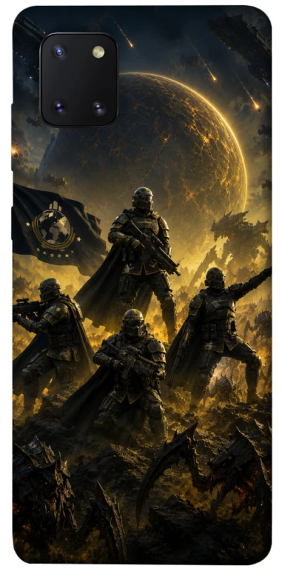 Чохол на Samsung Galaxy Note 10 Lite (A81) HELLDIVERS ver.2 фото 1 з 1