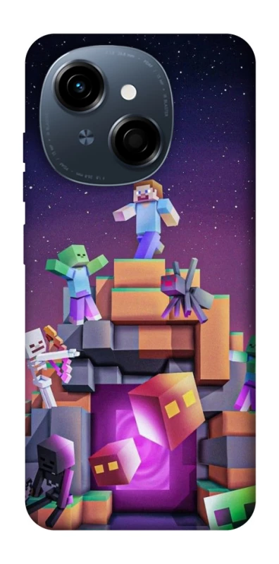 Чехол на TECNO Spark Go 1 Minecraft aesthetics фото 1 из 1