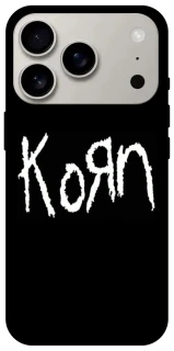 Чехол на Apple iPhone 17 Pro (6.3") Korn logo фото 1 из 1