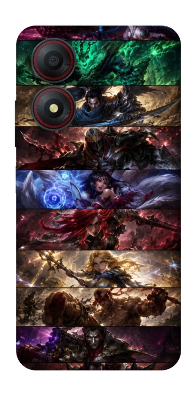 Чохол на ZTE Blade A34 4G League of Legends фото 1 з 1