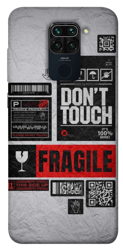 Чохол на Xiaomi Redmi Note 9 / Redmi 10X Don't touch фото 1 з 1